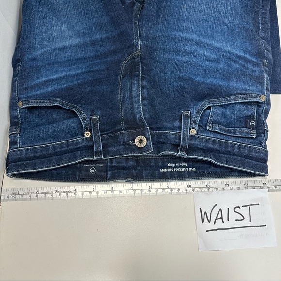 AD ADRIANO GOLDSCHMIED Jeans Size 27R High Rise Skinny The Farrah Skinny - Picture 13 of 16